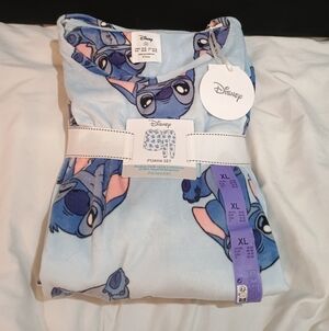 New Disney Stitch Stretchy Comfortable Long Sleeves And Pants PJs Set Size XL